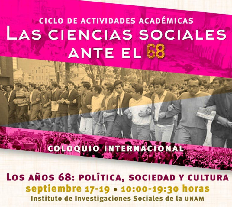 Coloquio. Los años 68: política, sociedad y cultura