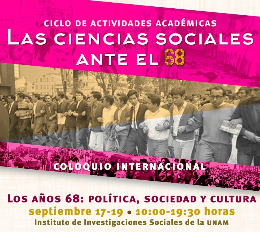 Coloquio. Los años 68: política, sociedad y cultura