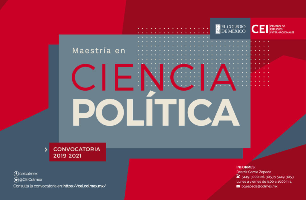 Maestría en Ciencia Política | CEI-COLMEX