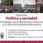 Diplomado El malestar con la democracia mexicana
